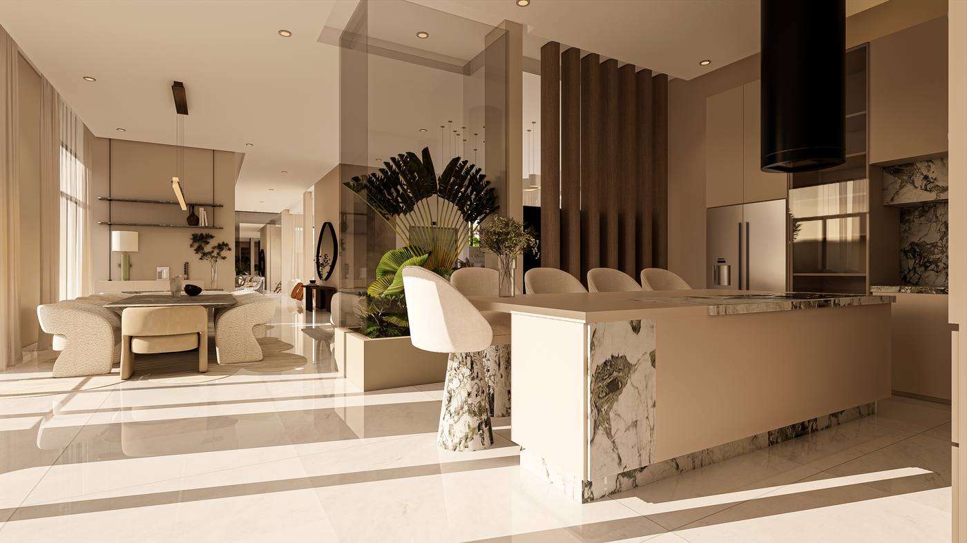 Villa Contemporaine Petite Côte — cuisine