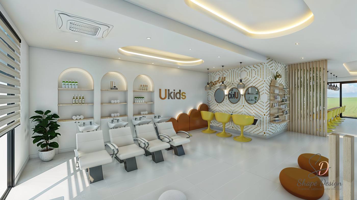 Showroom commercial Shape Design